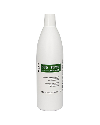 Dikson Shampoo Nourishing S86 - Увлажняющий и питательный шампунь для сухих волос с протеинами молока 1000 мл - hairs-russia.ru